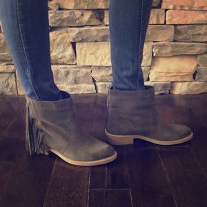 Coolway Fringed Suede Boots